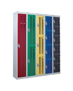 Perforated Door Lockers