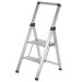 Climb-It® Slim Folding Steps - 1050x475x565mm - 2 step with handrail