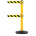  Obex Safety Belt Barrier - Twin Chevron Belt - 1015x355mm - Belt Length 3400mm 