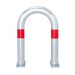  TRAFFIC-LINE EV Charging Point Protection Guard - Surface Fix - 60/500 x 360mm - Red Ring Colour 