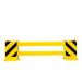 BLACK BULL Racking End Frame Protectors Type B - 900-1,300mm - Powder Coated - Yellow/Black