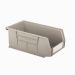 Rhino Tuff Recycled Grey Plastic Bin 106mm Wide x 187mm Deep x 76mm High