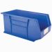 Rhino Tuff Plastic Bin 210mm Wide x 375mm Deep x 179mm High - Blue