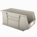 Rhino Tuff Recycled Grey Plastic Bin 210mm Wide x 375mm Deep x 179mm High