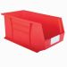 Rhino Tuff Plastic Bin 210mm Wide x 375mm Deep x 179mm High - Red