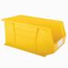 Rhino Tuff Plastic Bin 210mm Wide x 375mm Deep x 179mm High - Yellow