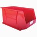 Rhino Tuff Plastic Bin 280mm Wide x 457mm Deep x 254mm High - Red