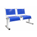  Spectrum Beam Seating - 2 Seater - Blue Seats - H.860 W.510 L.1100 