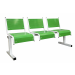  Spectrum Beam Seating - 3 Seater - Green Seats - H.860 W.510 L.1670 