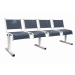  Spectrum Beam Seating - 4 Seater - Dark Grey Seats - H.860 W.510 L.2310 