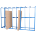 Economy Vertical Storage Racks - 8 Bays - 1500Hx2400Lx600Dmm