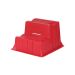 STUBBS® INDUSTRIAL POLYETHYLENE STEP - 2 Tread - Red