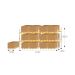 Pallet Racking Kit 1 - 2 Bay Run 3000mm High x 5742mm Wide x 900mm Deep c/w 2 Beam Levels (stores 12no. 1200mm x 1000mm Pallets)