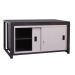 Sliding Door Heavy Duty Workbench - H.840 W.1200 D.600mm - Steel Worktop