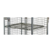 Plastic Base Nestable Roll Containers - Wire shelf to suit (factory fitted)