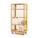 Hazardous Boxwell Trolley Without Doors - Steel Shelves - H.1955 W.900 D.600  
