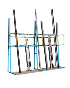 Vertical Storage Rack with Hoops